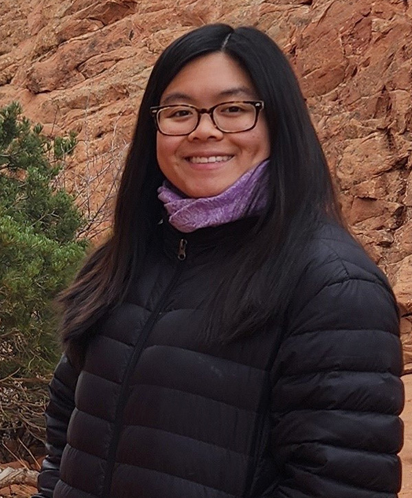 Molly poses during a visit to the Garden of the Gods in Colorado Springs, Colo.