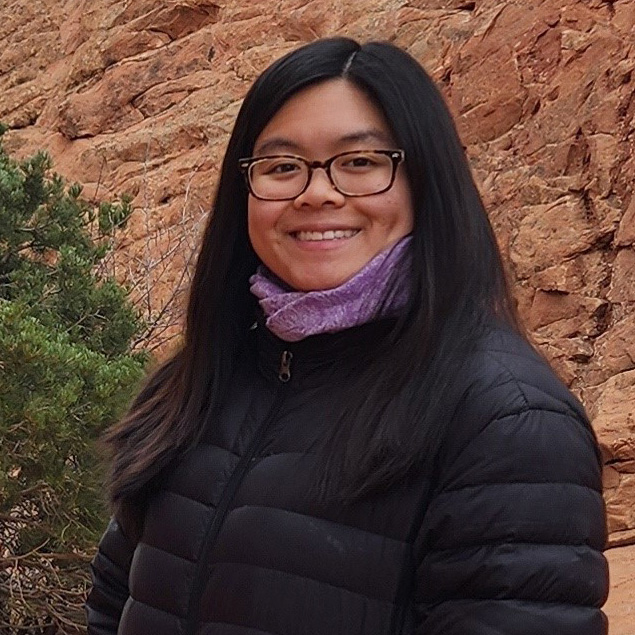 Molly poses during a visit to the Garden of the Gods in Colorado Springs, Colo.